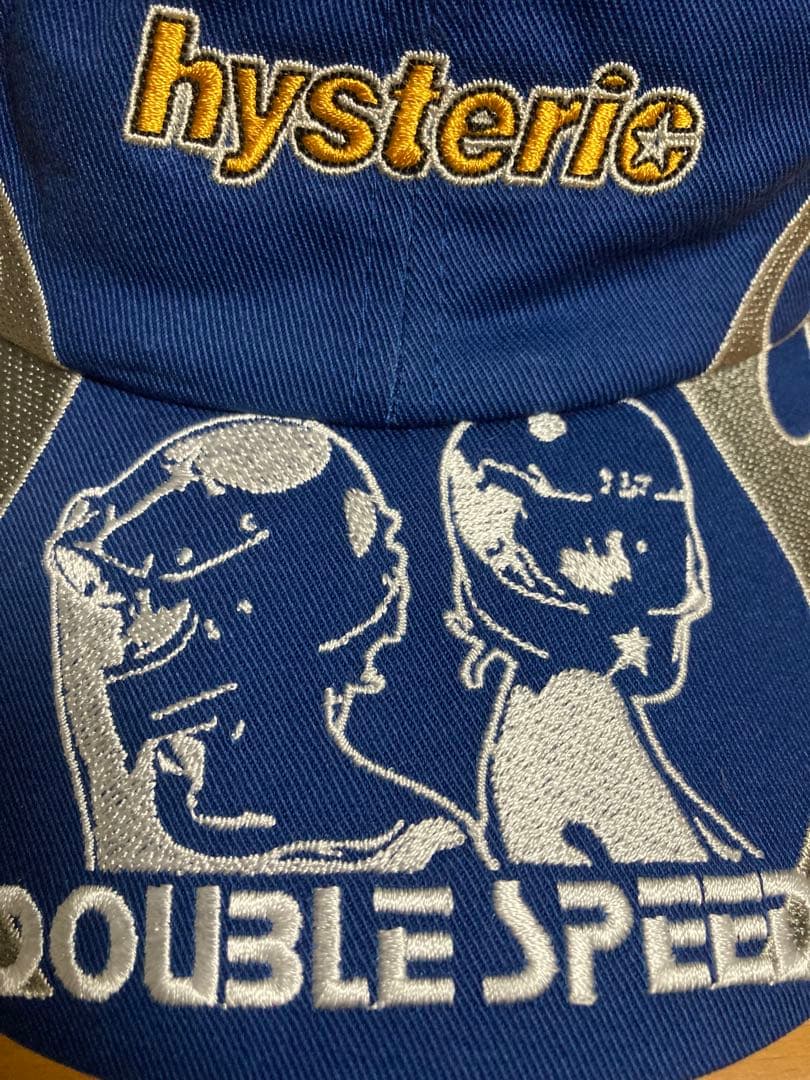 ヒステリックグラマーダブルスピード刺繍キャップ
