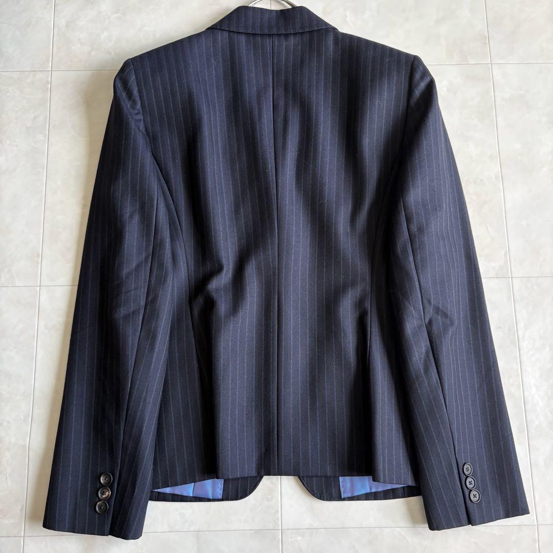 J.PRESS カノニコ生地 Super120’s ストライプスーツ 紺 11号