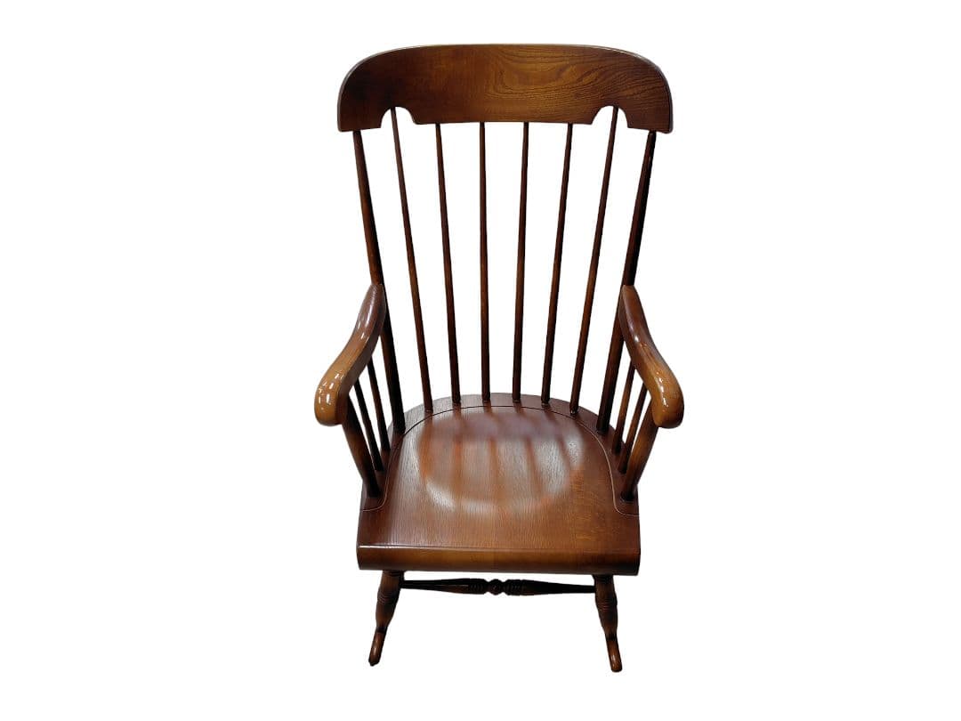 飛騨産業 キツツキ ロッキングチェア 無垢材 ビンテージ