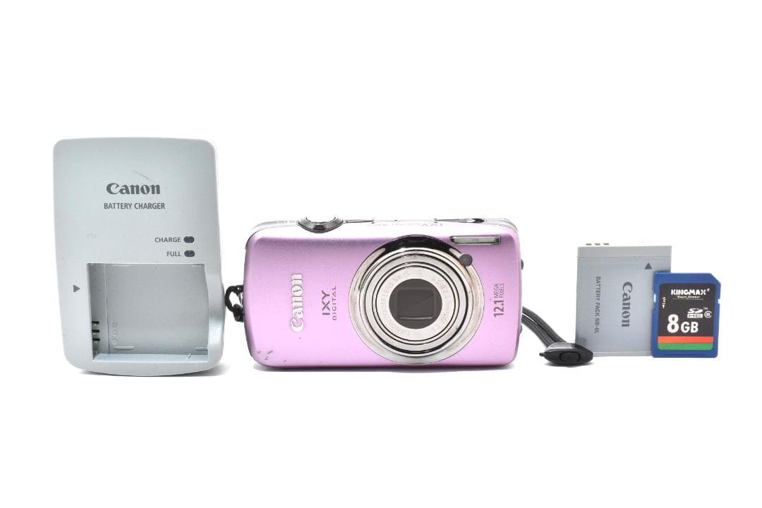 キヤノン　Canon IXY 930 IS パープル ピンク 《動作確認済み》