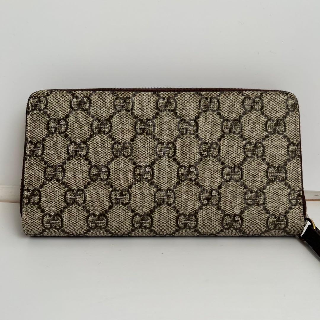未使用保管品✨️ GUCCI GG 長財布 財布　ラウンドジップ　タイガー　レザー