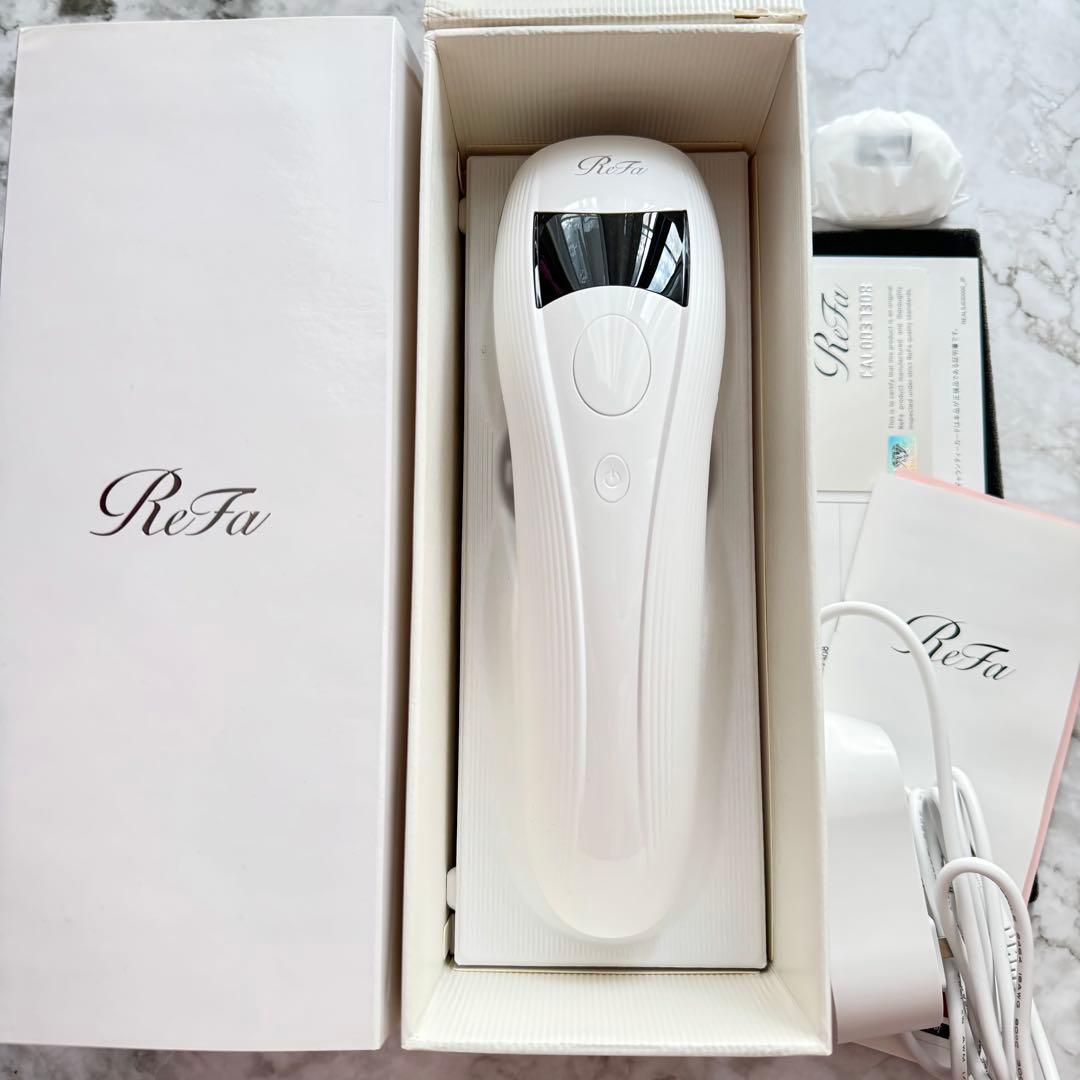 美品 ReFaリファビューテックエピ 光脱毛 美容器 ホワイト