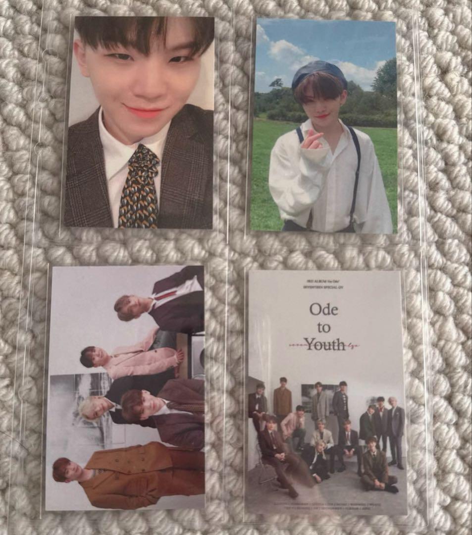 SEVENTEEN ウジ　ボカチ　an ode 公開収録　サノク　特典　トレカ