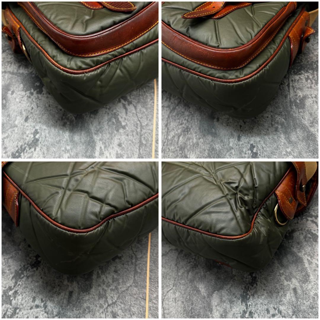 定番✨ハンティングワールド バチュークロス キャリーオール グリーン