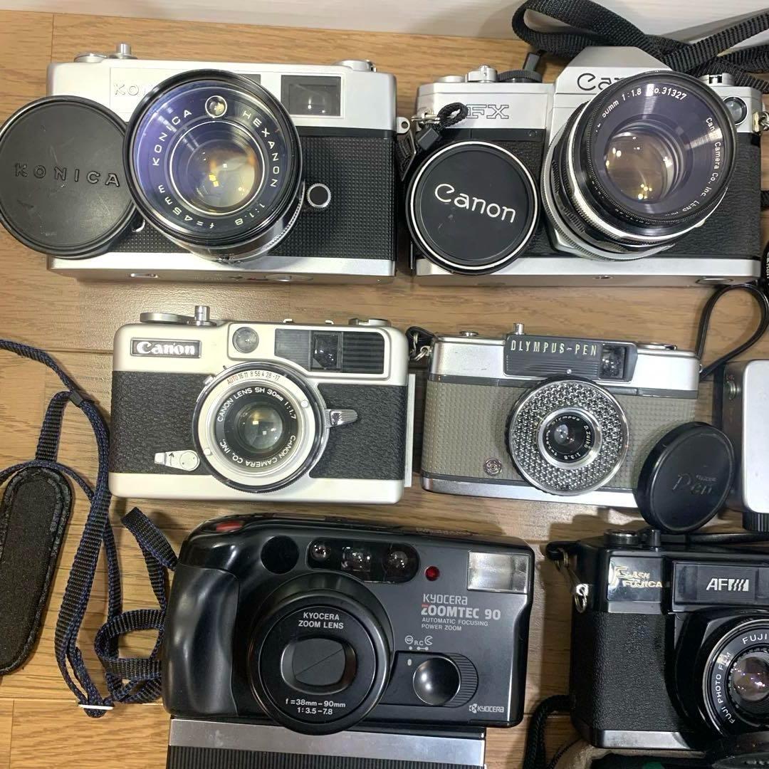 【ジャンク品】レトロ フィルムカメラ 10台まとめ
