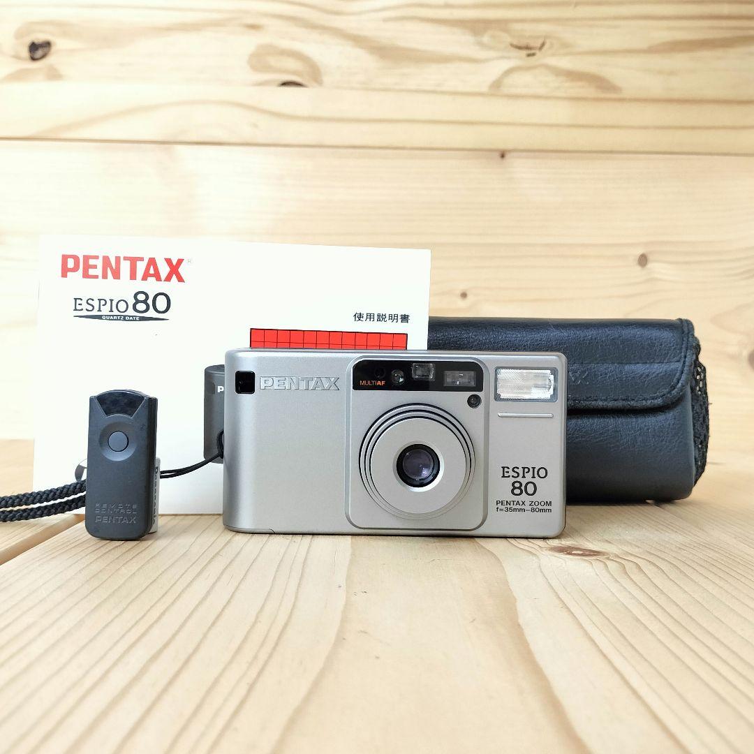★動作確認済、セット品★PENTAX ペンタックス ESPIO 80