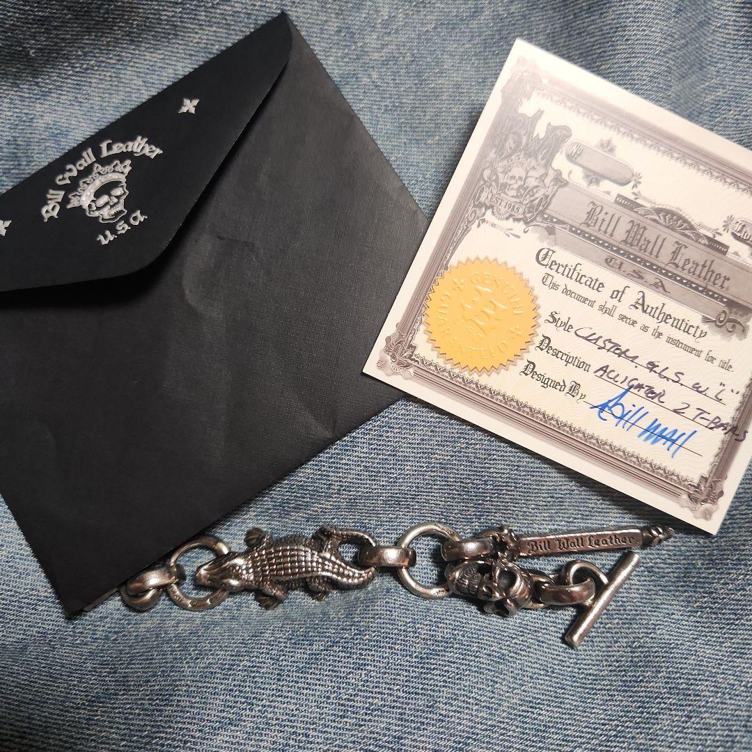 Bill Wall Leather 2T-bar(スカル、アリゲーター)