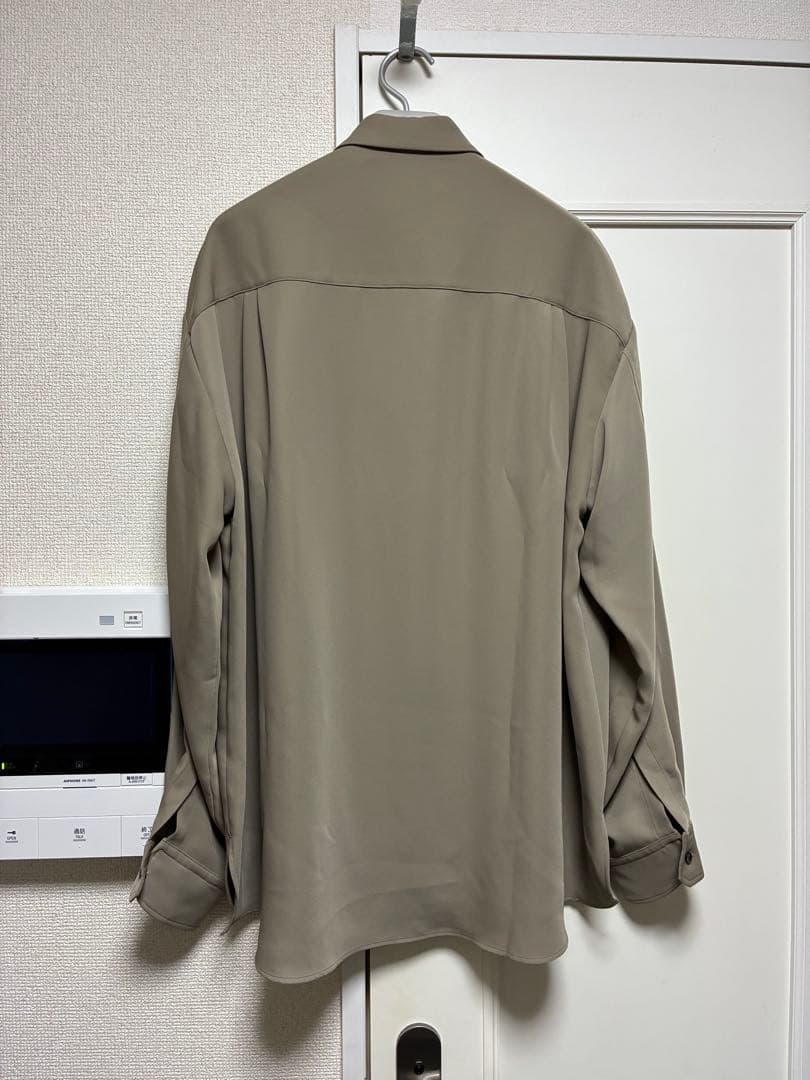 トップス CULLNI DOUBLE POCKET SHIRT  LEATHER