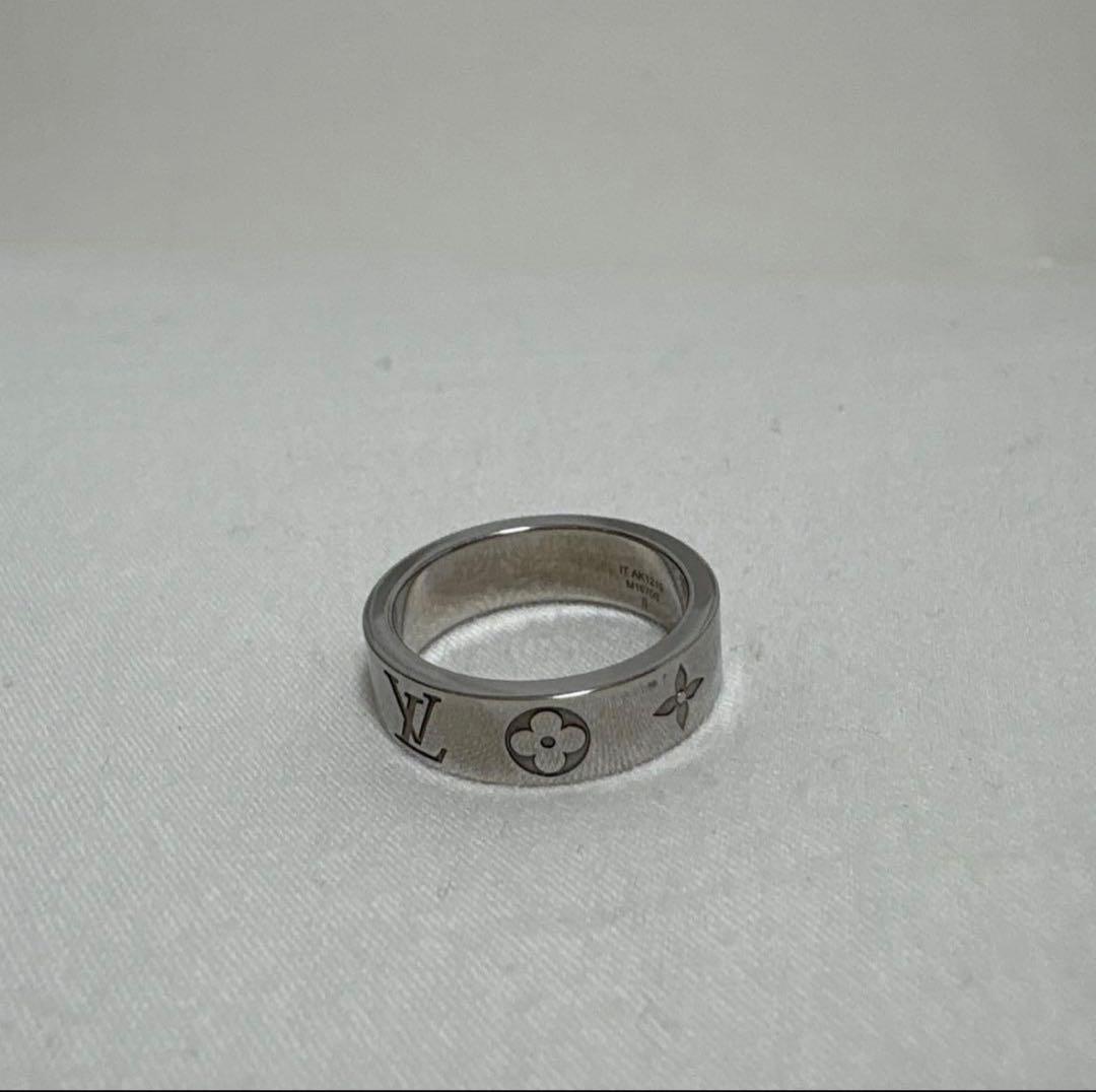 【最終値下げ】LOUIS VUITTON リング・LV モザイク　Sサイズ