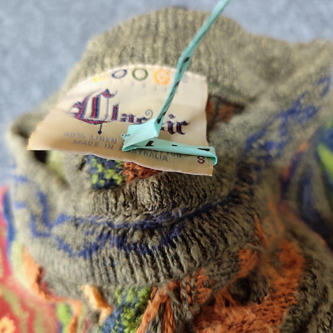 こ*ん様 COOGI Classic 3Dニット セーター リネン40% マルチ