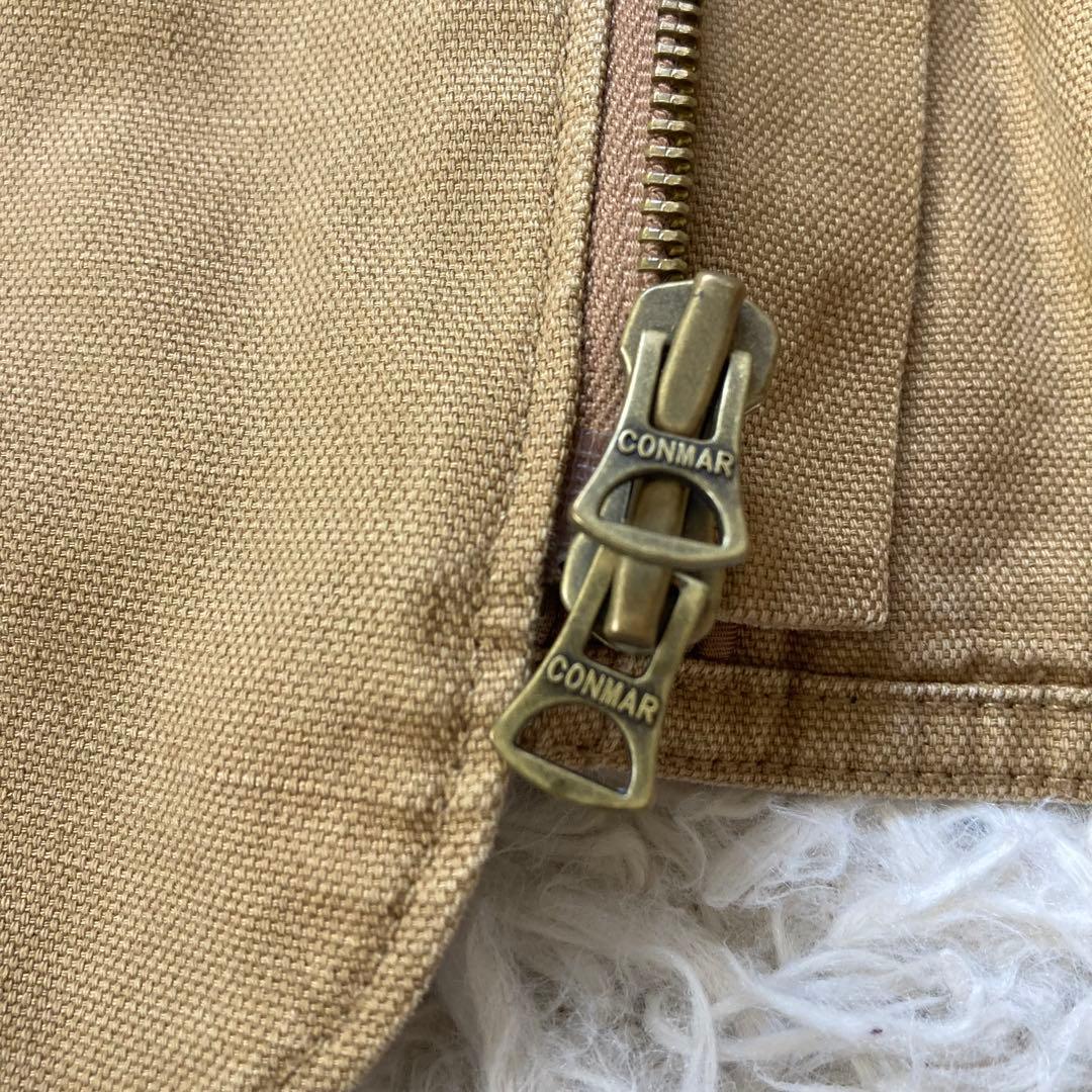 ラルフローレン コットン レザー切替 ジャケット サファリジャケット サイズ6