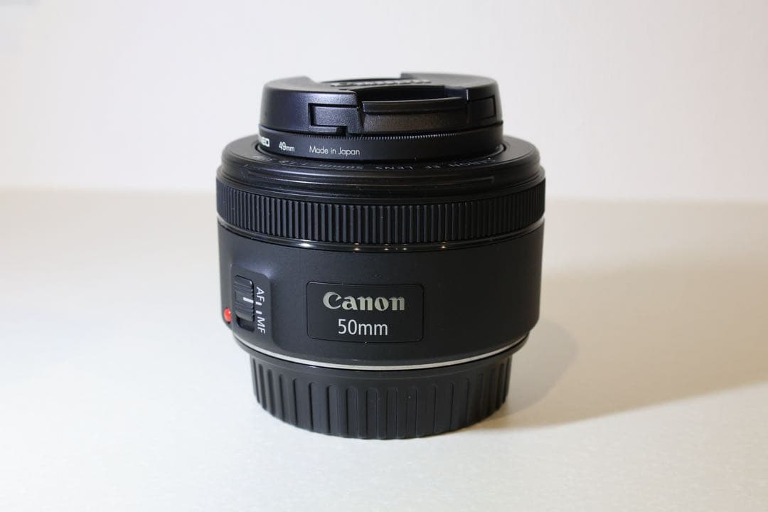 Canon EF50mm F1.8 STM【プロテクター付き】