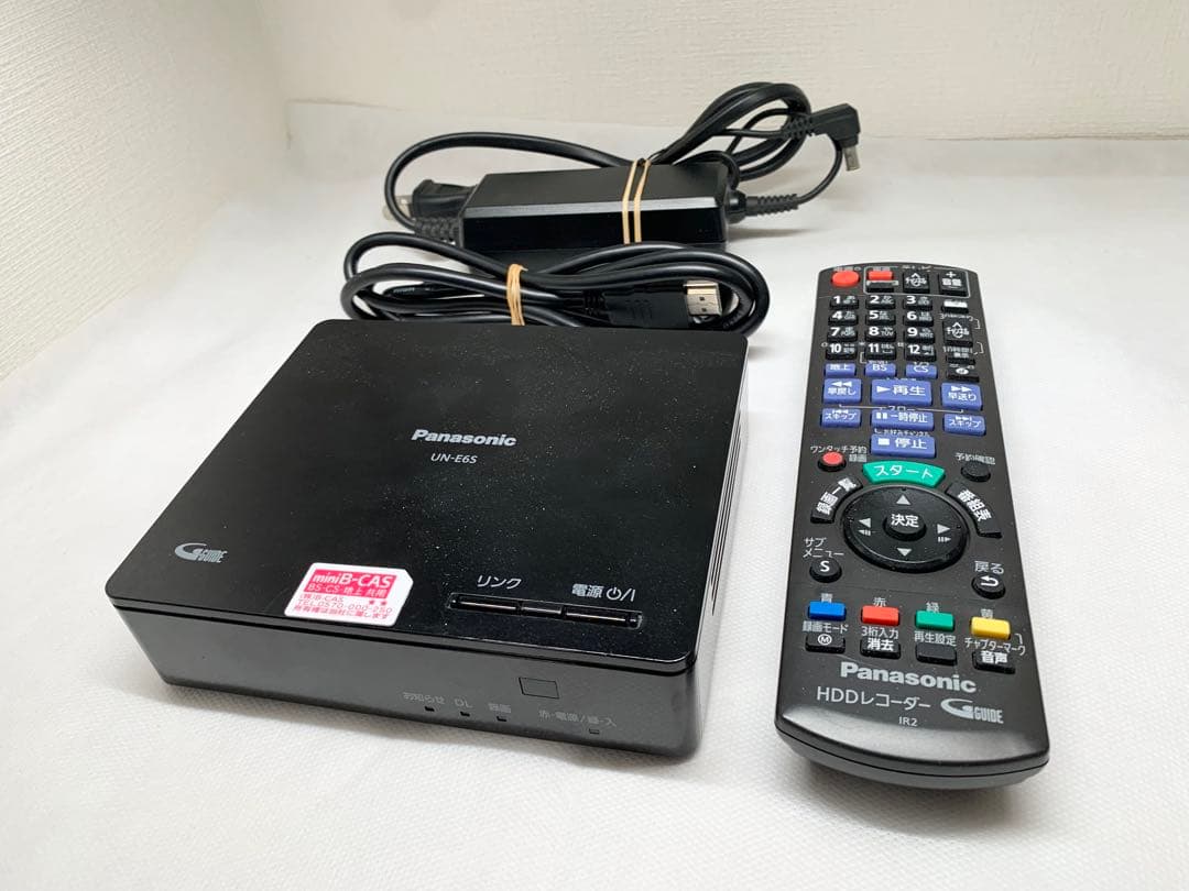Panasonic UN-E6S プライベートビエラチューナーリモコンケーブル付