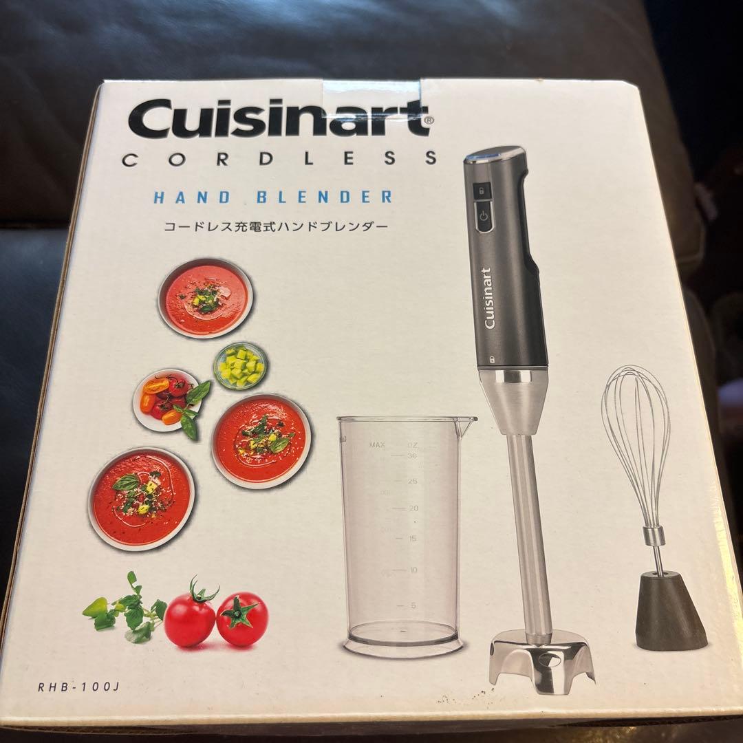 Cuisinart コードレス 充電式ハンドブレンダー RHB-100J