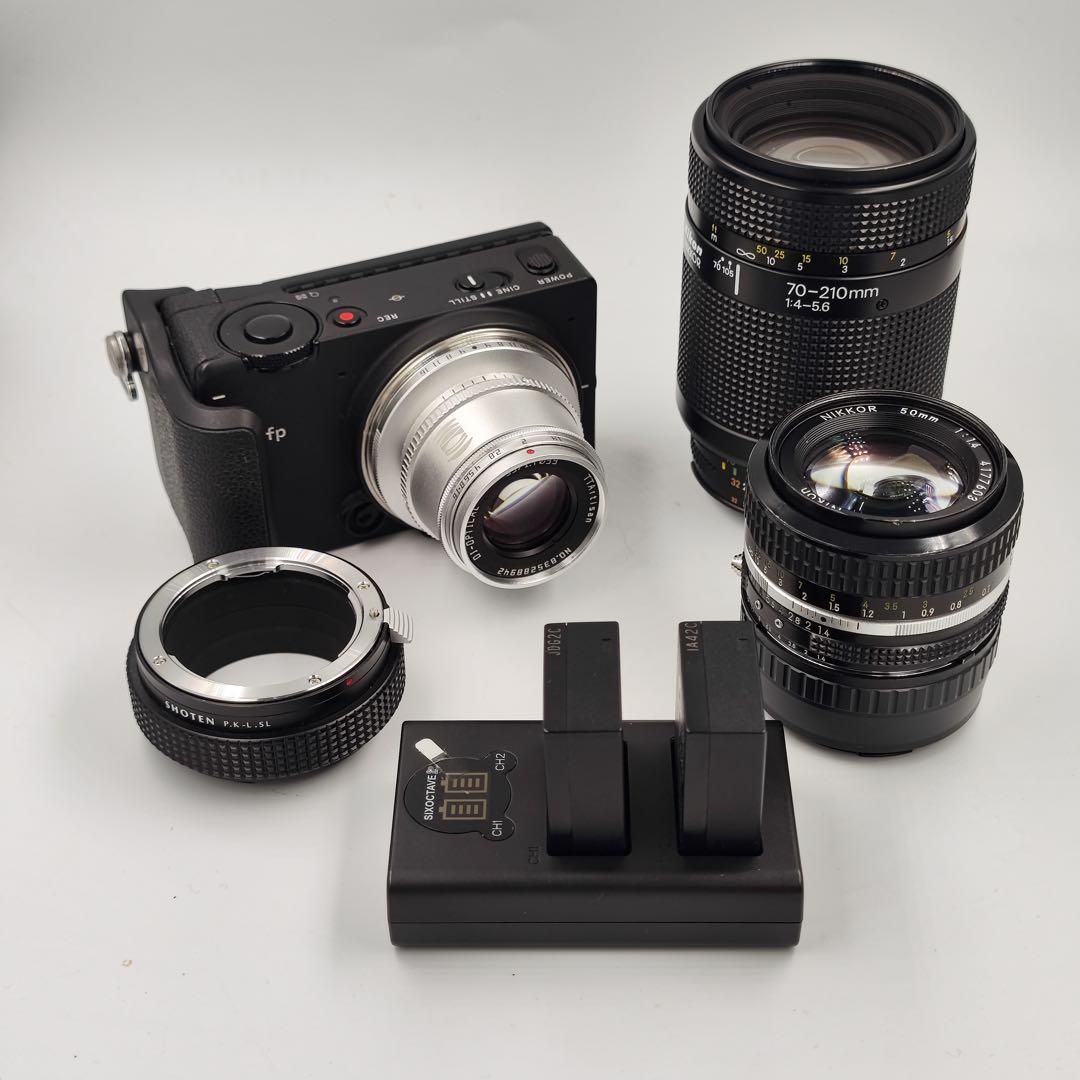 Sigma fp モノクローム専用機＋レンズセット monochrome