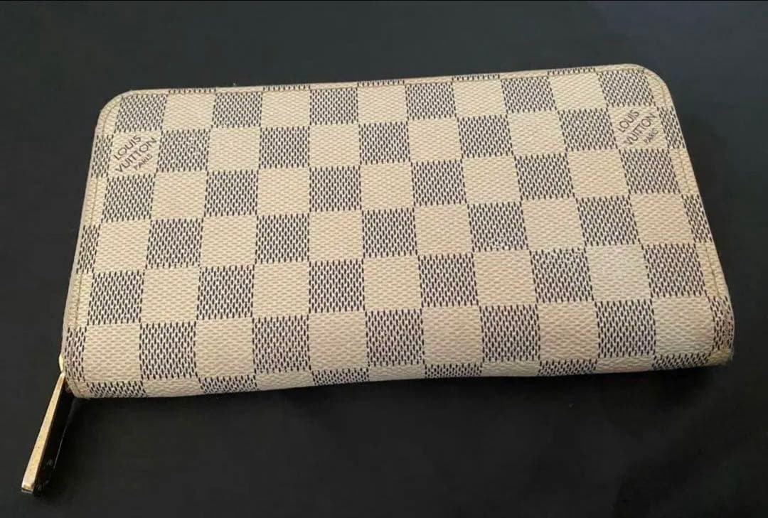 【送料無料】ルイヴィトン Louis Vuitton ダミエ柄 長財布
