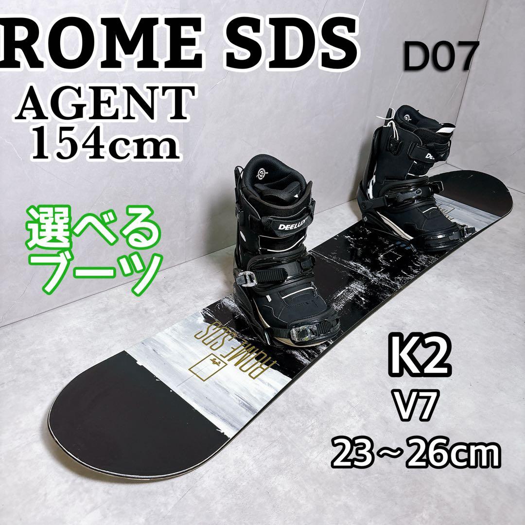 ローム AGENT k2バインサロモンブーツ3点セット