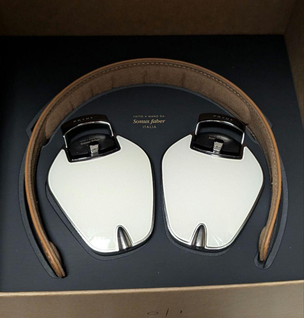 ソナスファベール監修製造 PRYMA 01 ヘッドホン ホワイト