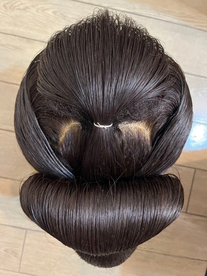 日本髪　かつら　つぶし島田　芸者　芸妓　　日本舞踊　大衆演劇　Mサイズ