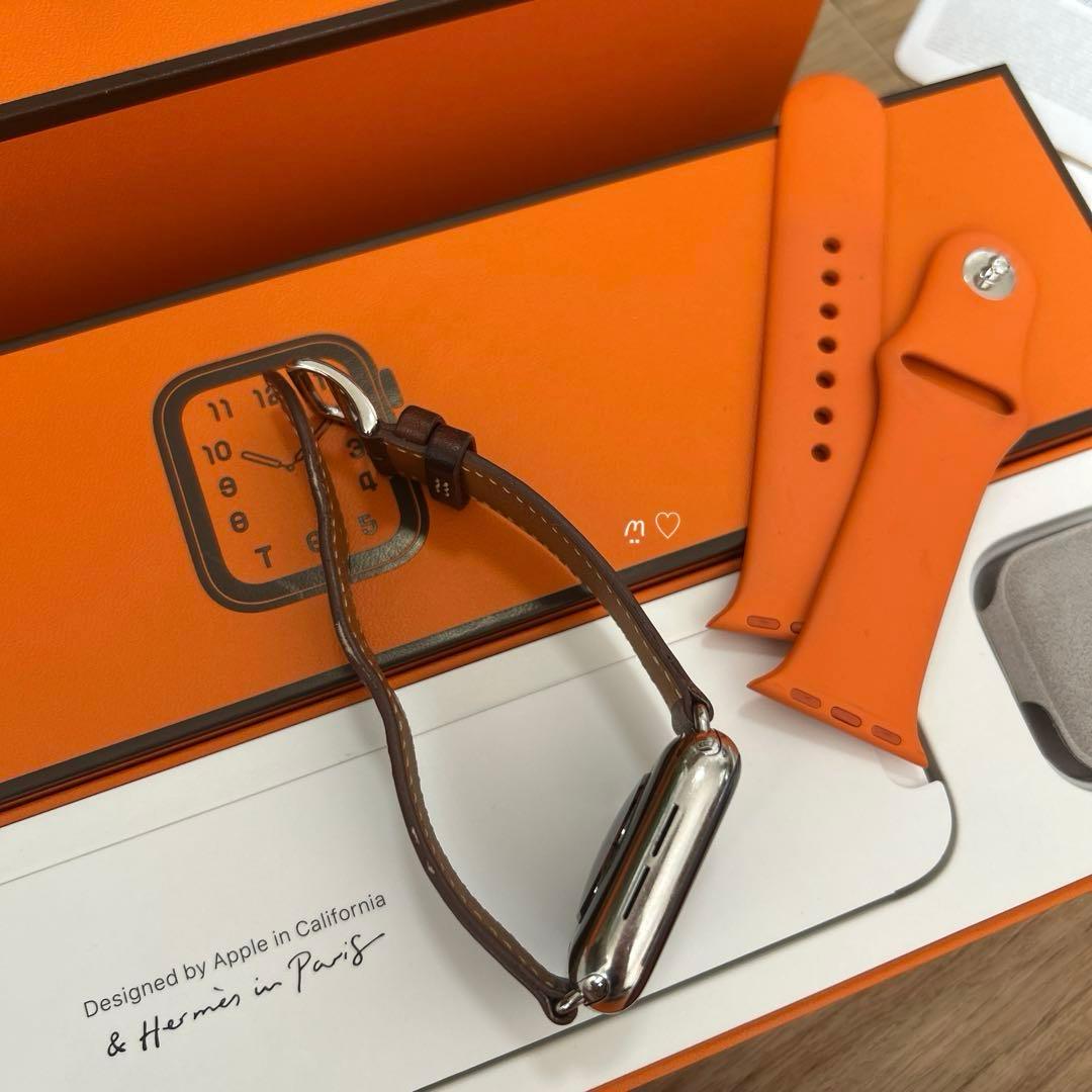 アップルウォッチ　エルメス　シリーズ5　GPSセルラーモデル40mm　バンド2本