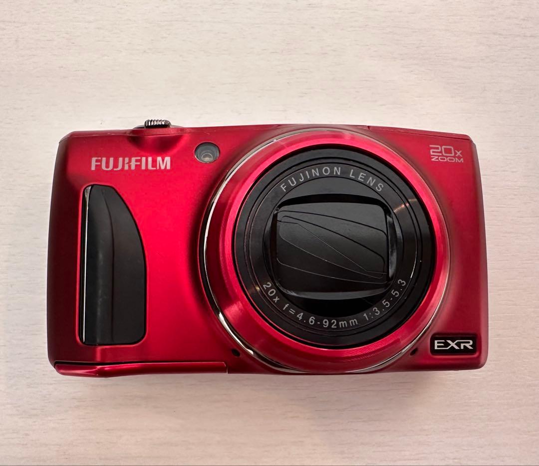 デジタルカメラFUJIFILM f900exr レッド新品リチウム電池付