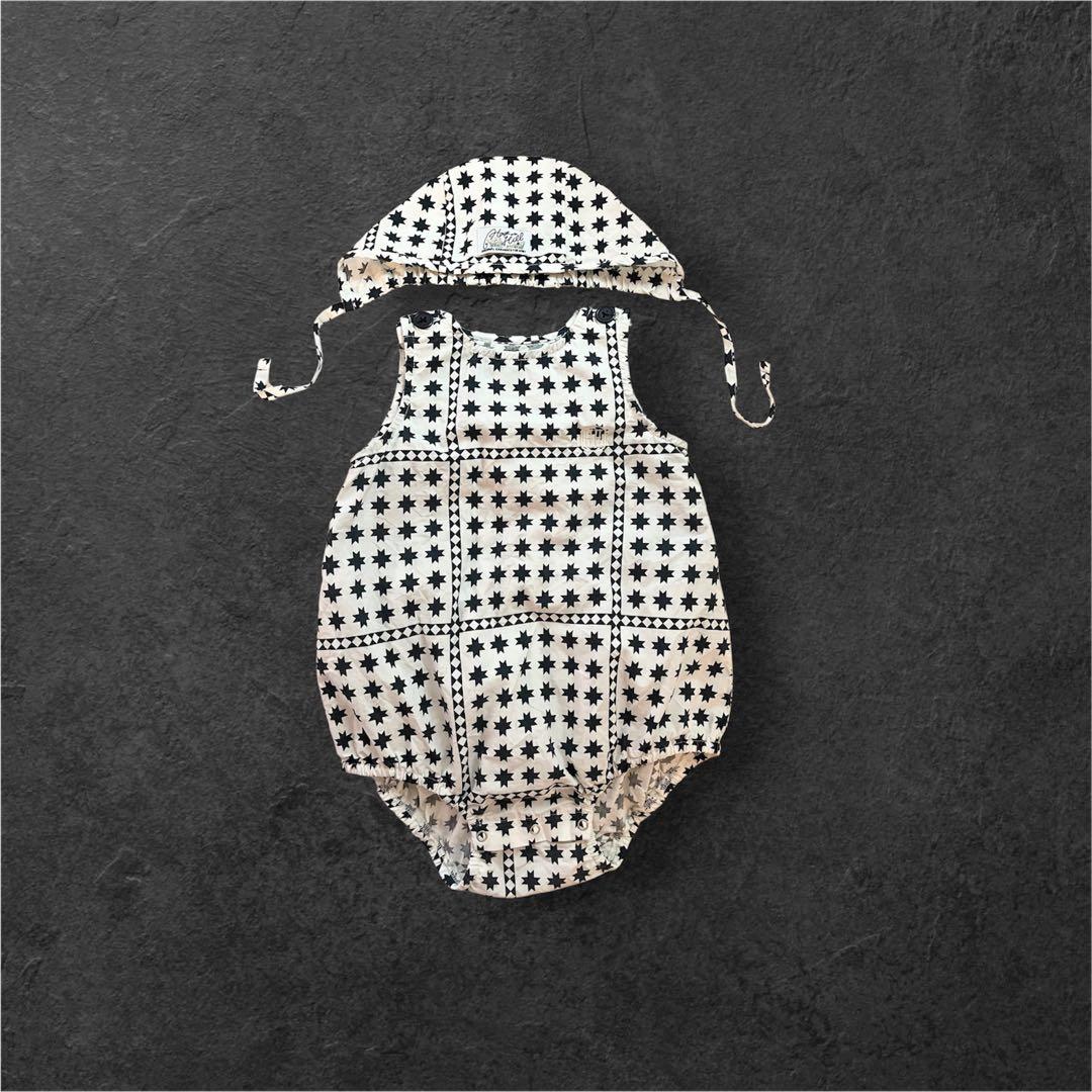 チ*キ様 値下げ⭐︎House on the hill ロンパース＋ボンネット