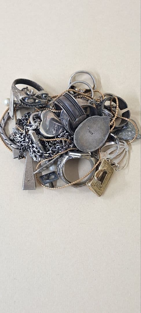 軽*剛様 シルバー925とシルバーの アクセサリーセットまとめ売り 148g