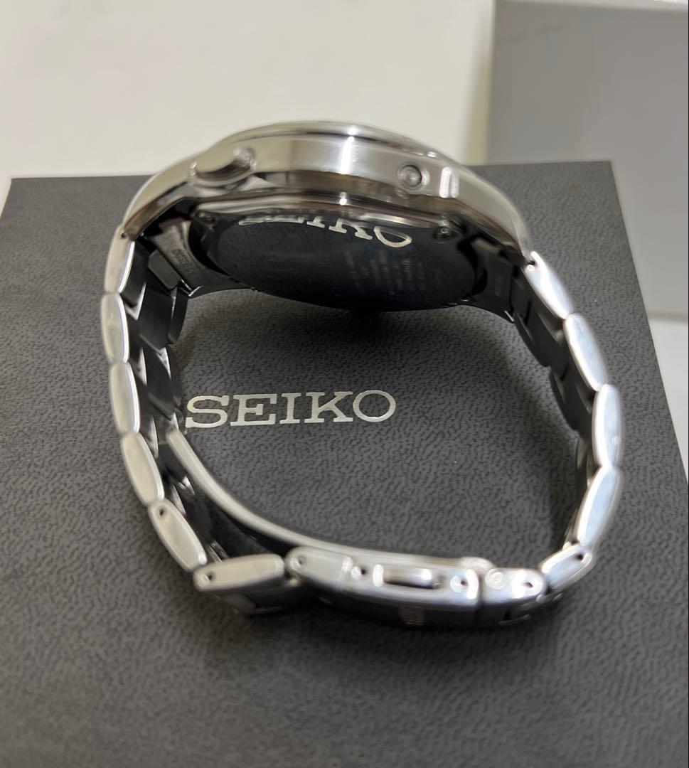 セイコー　ブライツ　電波ソーラー　クロノグラフ　電波時計