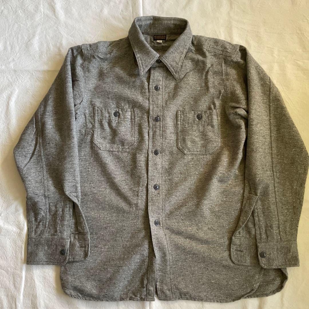 トップス At Last & Co Wool Shirt Size 15