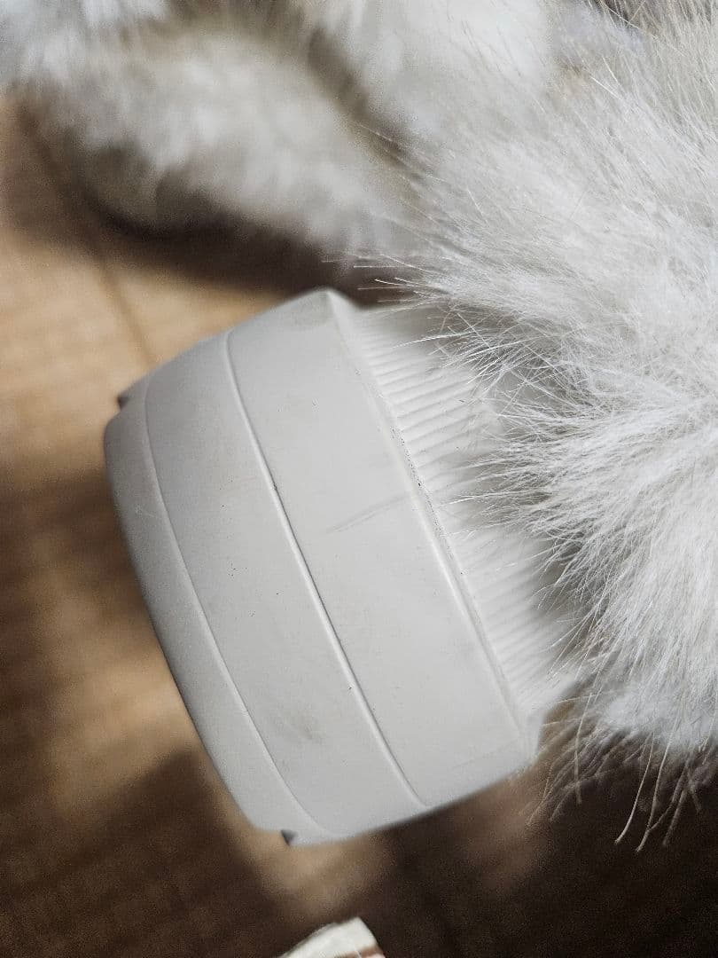 YELLO ファー付きロングブーツ ホワイト