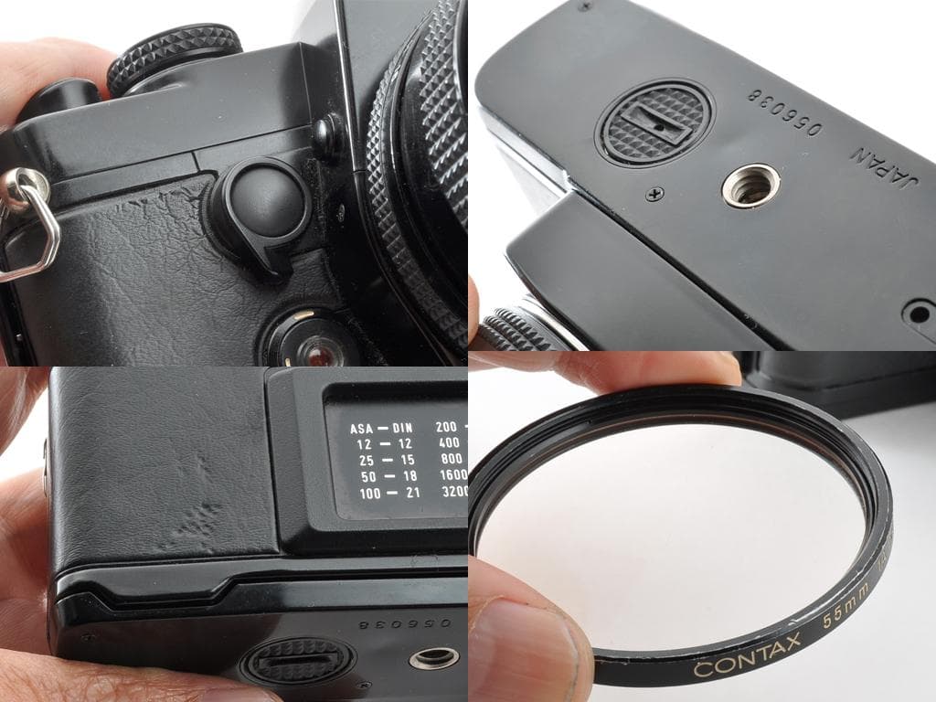 コンタックス CONTAX 139 QUARTZ 50mm f1.7 動作確認済