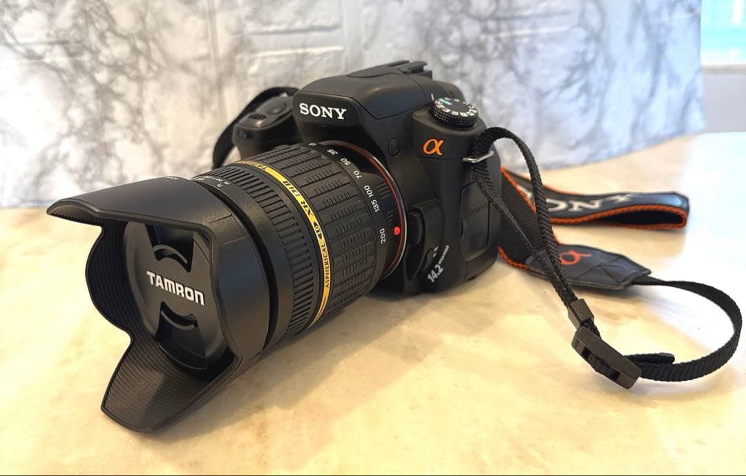SONY α350 カメラ タムロンズーム(18-200mm)レンズ　セット