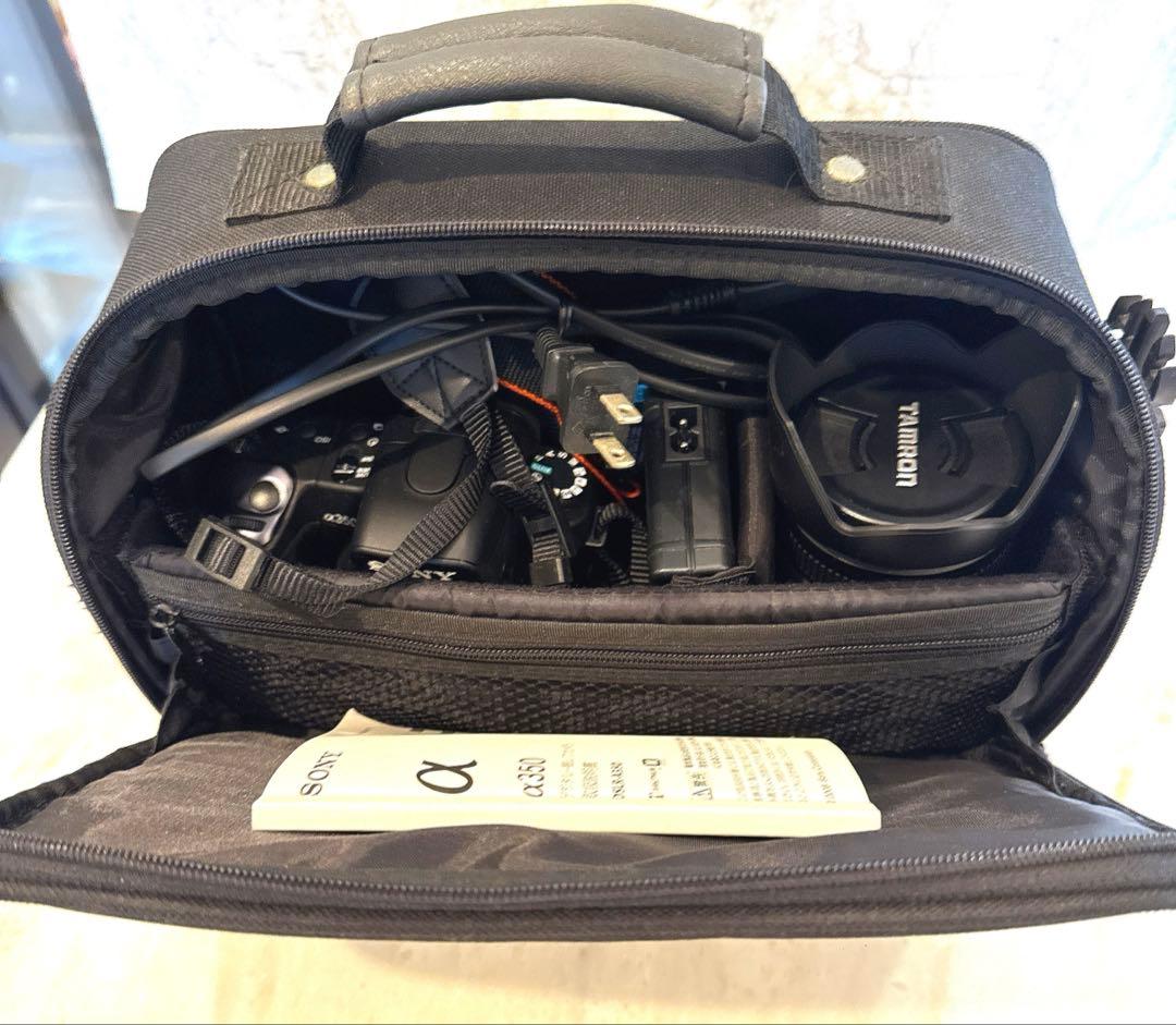 SONY α350 カメラ タムロンズーム(18-200mm)レンズ　セット