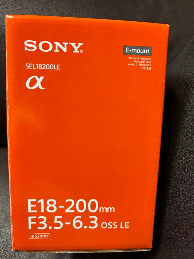 ［ジャンク］ソニー　SEL18200LE