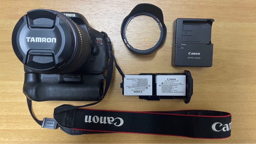 値下げ✨Canon一眼レフ eos kiss x5 レンズバッテリーセット