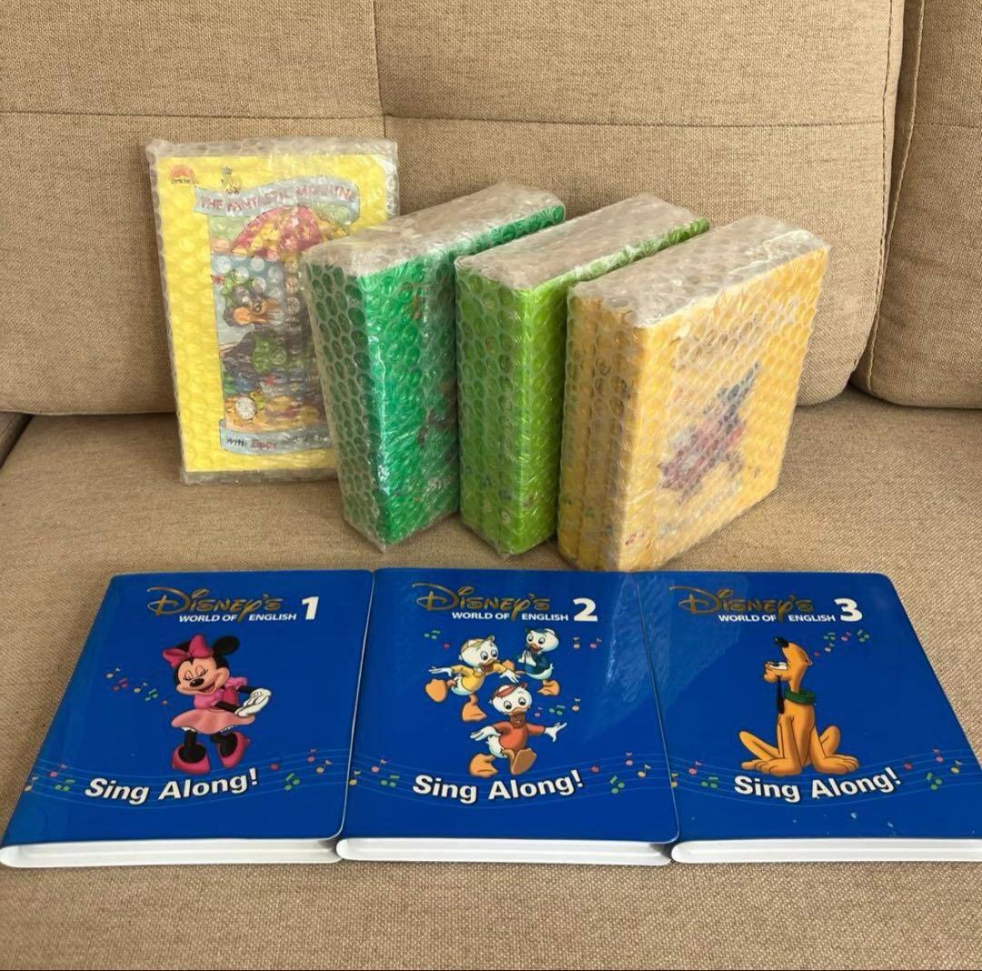 【匿名配送】シングアロング 親子役 ディズニー英語システム DWE