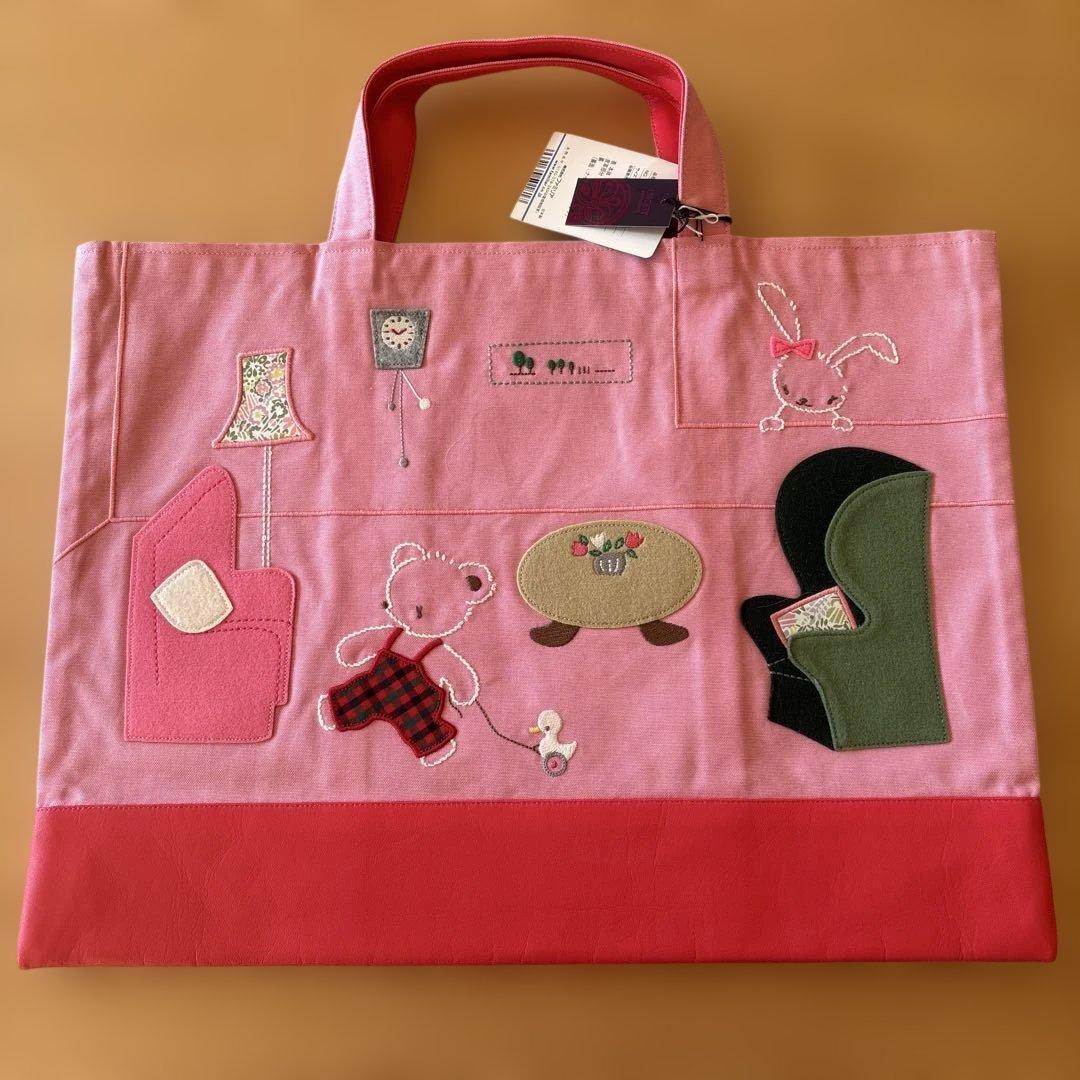 希少レア♡ ファミリア♡ピンク♡リバティ　バッグ