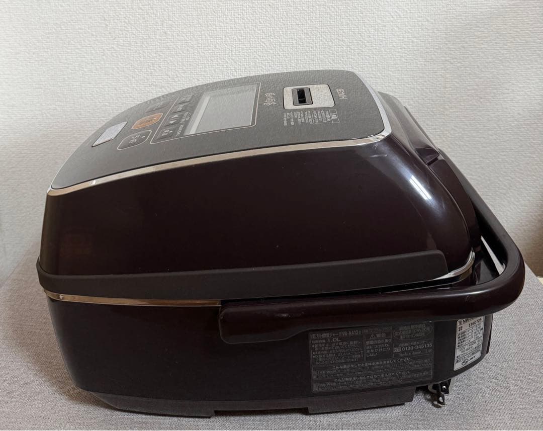 象印 極め羽釜 圧力IH炊飯ジャーNW-AA10 動作保証