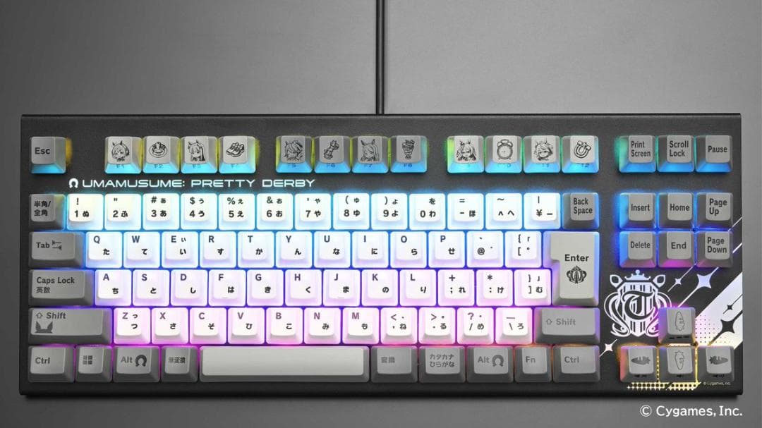 ウマ娘 ✕ REALFORCE GX1 Keyboard Cygames
