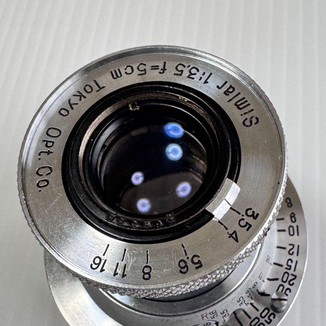 ☆Simlar 5cm f3.5 シムラー L39マウント 東京光学☆