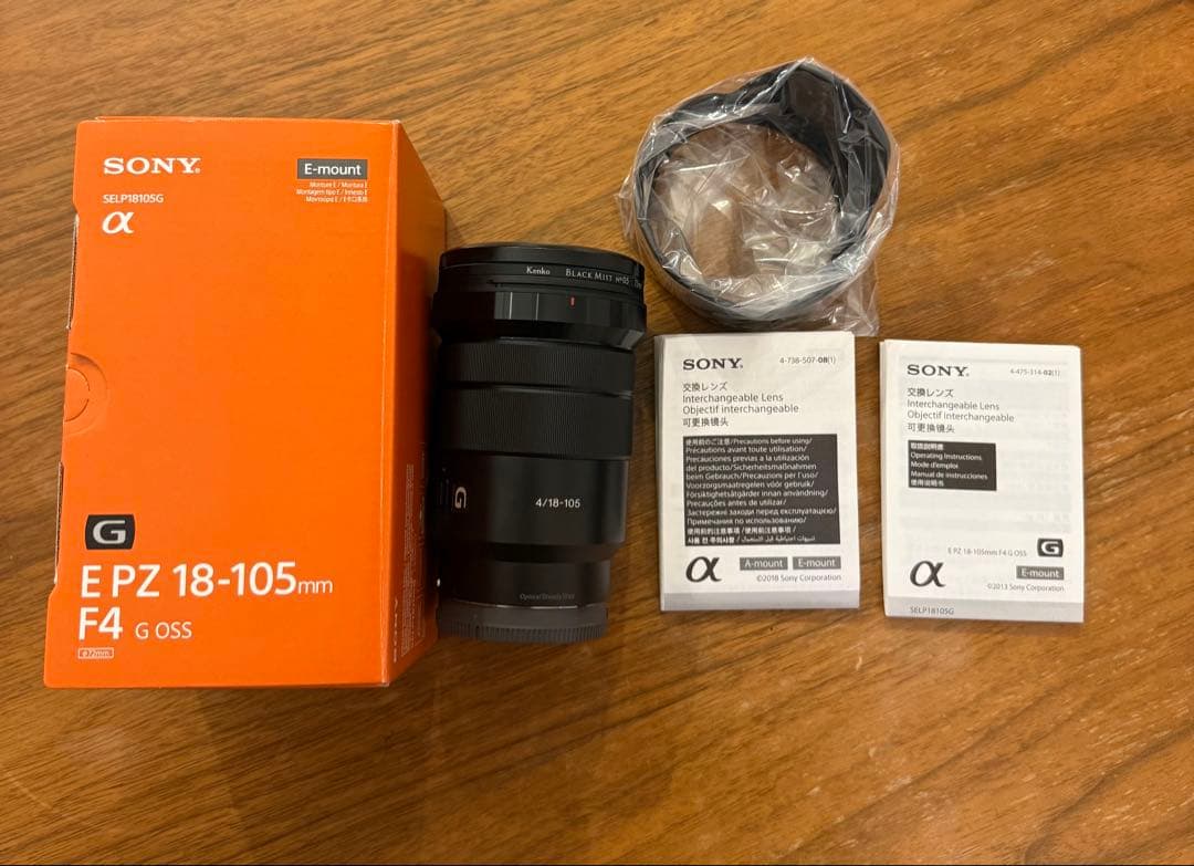 【美品】人気のSONY Gレンズ　 E PZ 18-105mm F4 G OSS