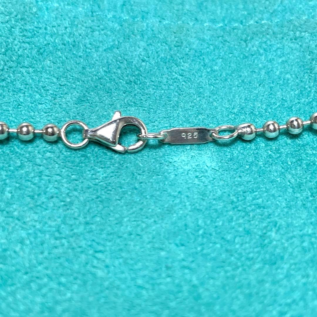 ティファニー　アトラスプレートボールチェーンネックレス　メンズ/レディース