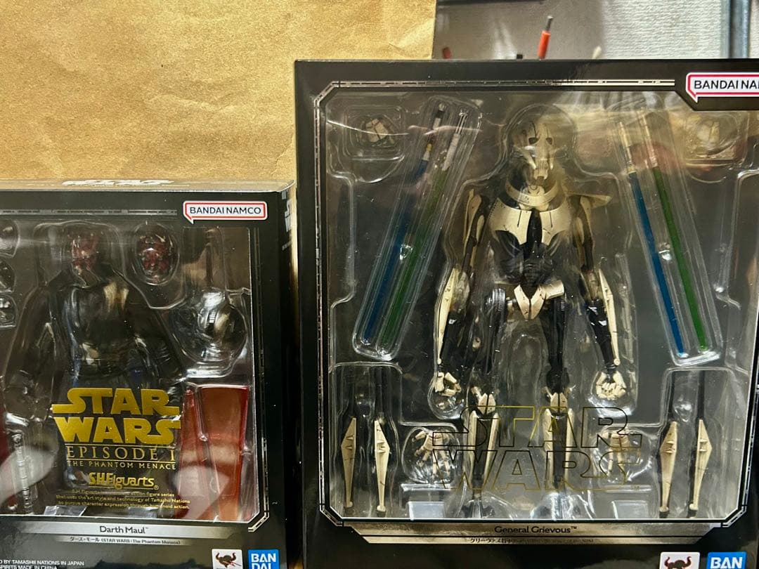 S.H.Figuartsグリーヴァス将軍 ダースモール セット