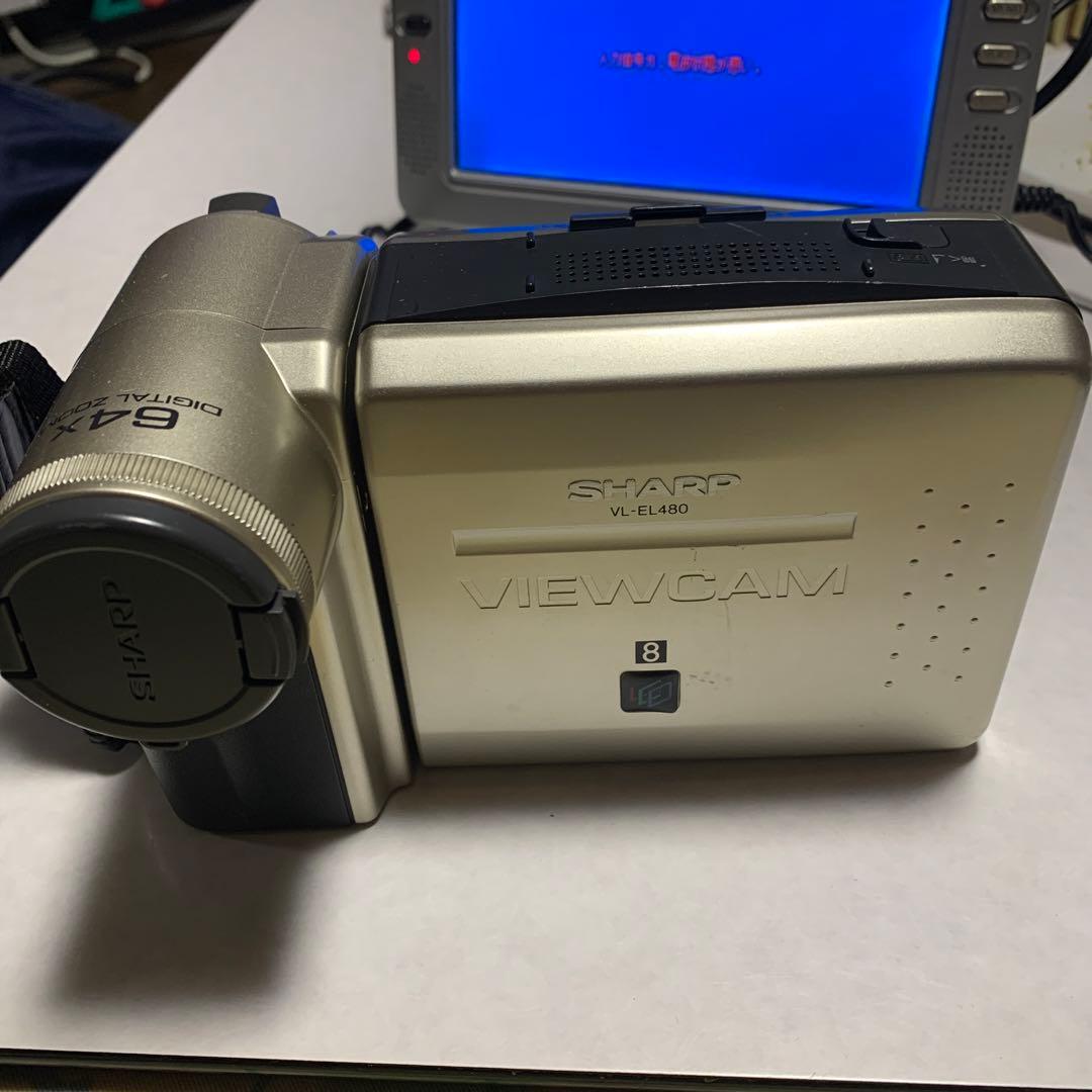 動作品　SHARP Video8  VIEWCAM   VL-EL480