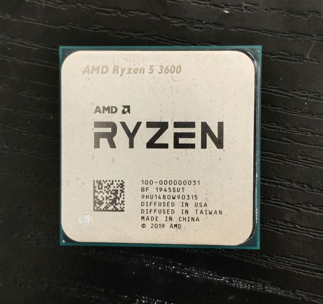 [動作品]AMD Ryzen 5 3600 CPU AM4