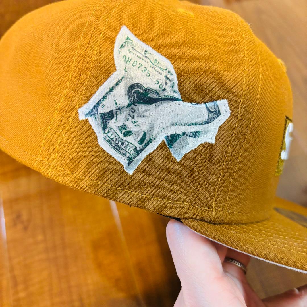 7 5/8　Supreme Money Box Logo New Era 茶