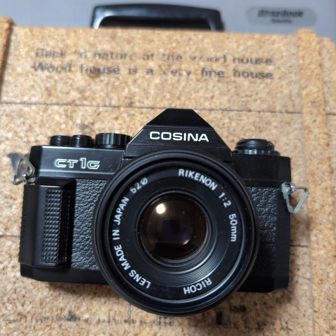 COSINA CT1G 一眼レフカメラ RIKENON 50mm