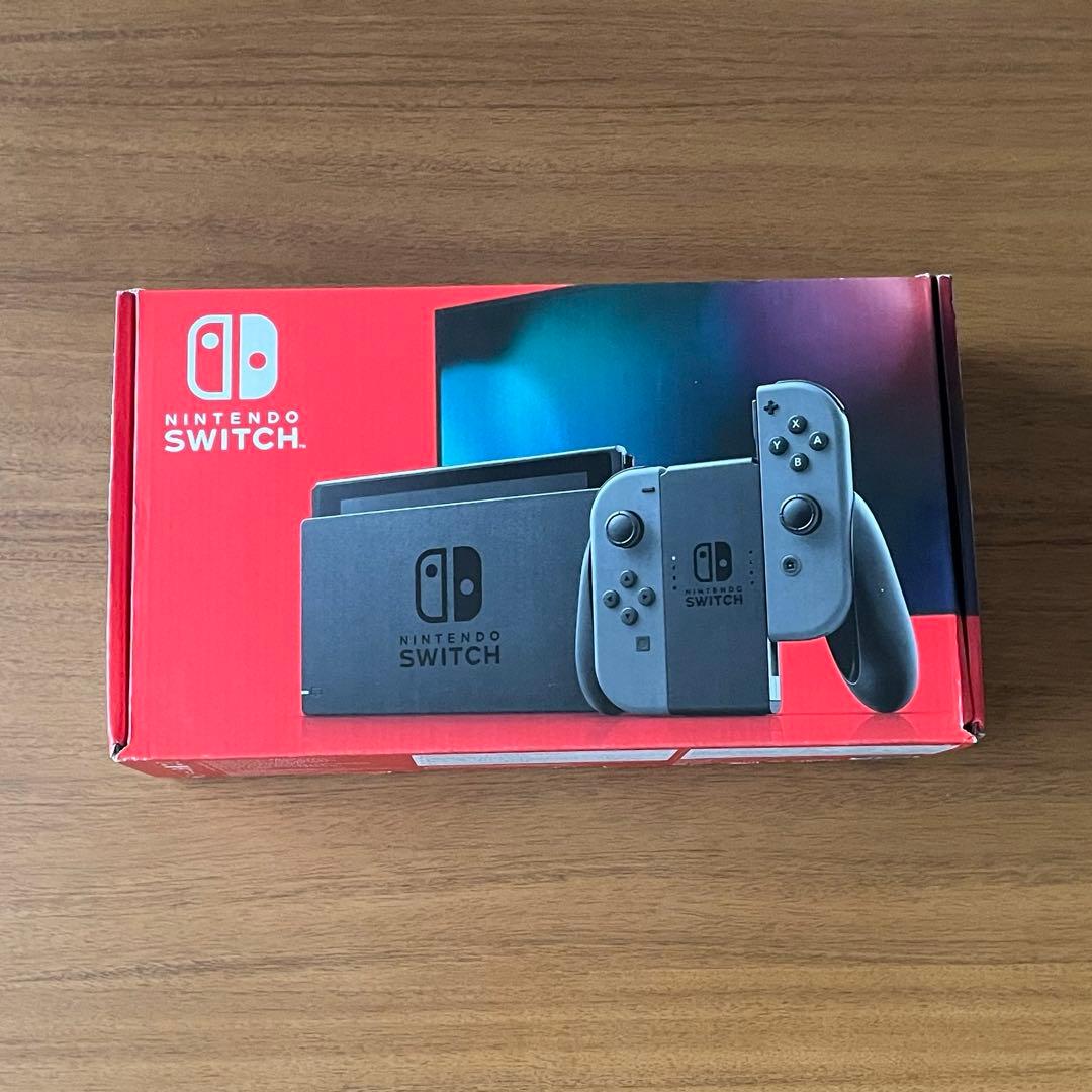 任天堂ニンテンドースイッチ 完動品 バッテリー強化版 グレー 2021年製