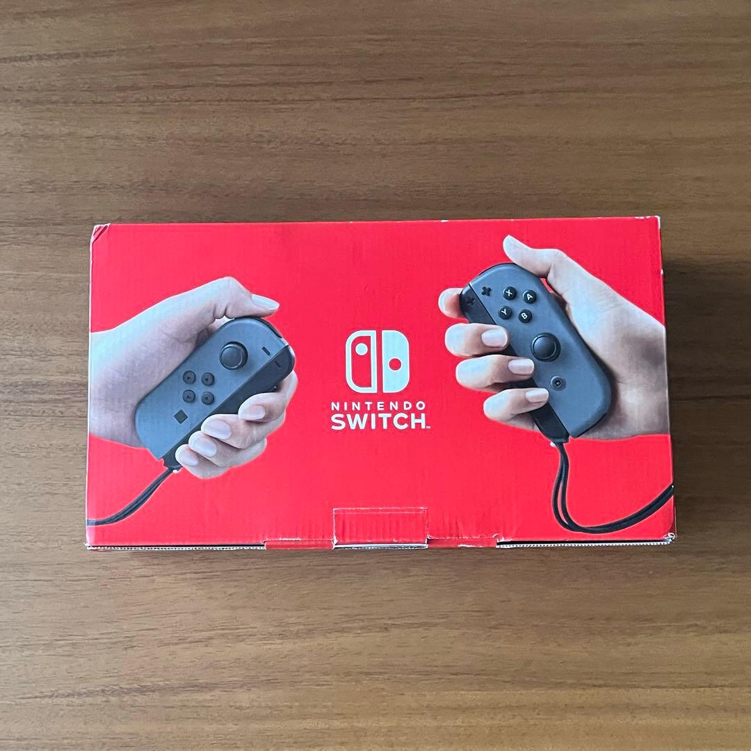 任天堂ニンテンドースイッチ 完動品 バッテリー強化版 グレー 2021年製