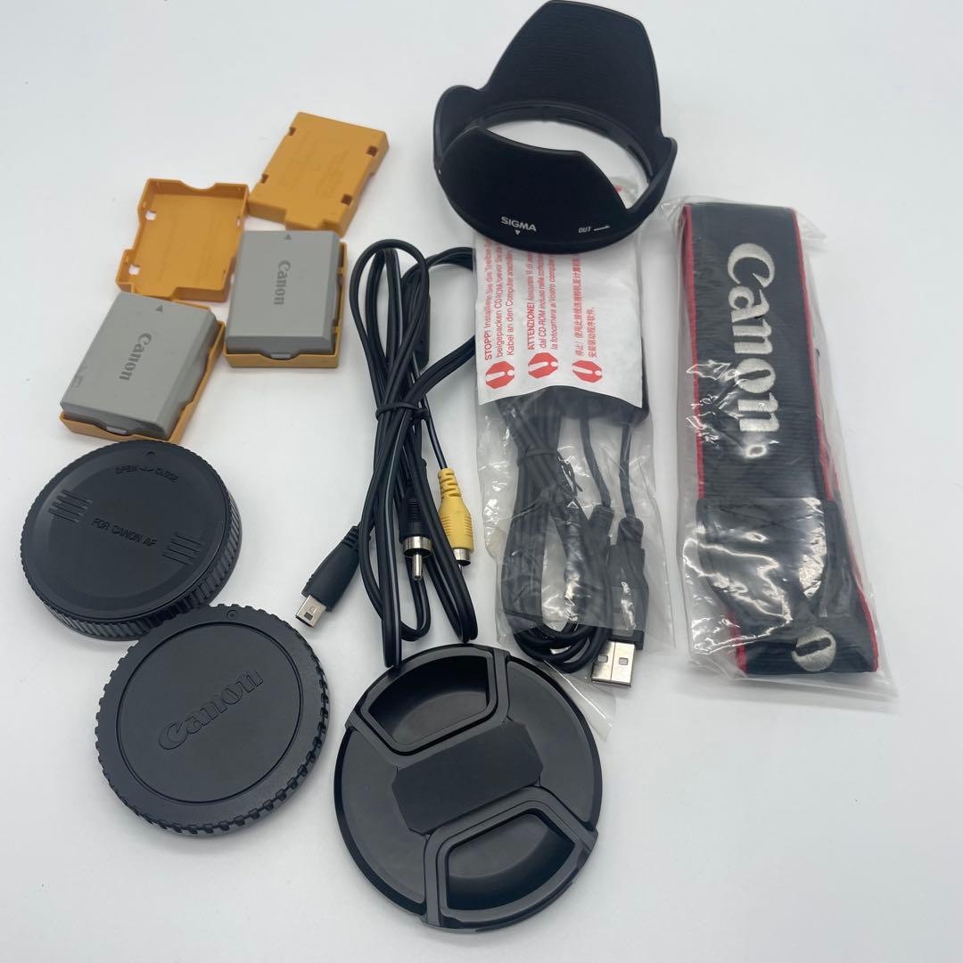 ◯Canon EOS Kiss X3 デジタル一眼レフカメラ シグマレンズ付き